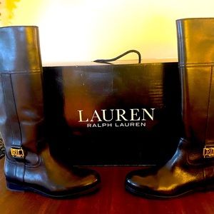 Slick black boots RLL